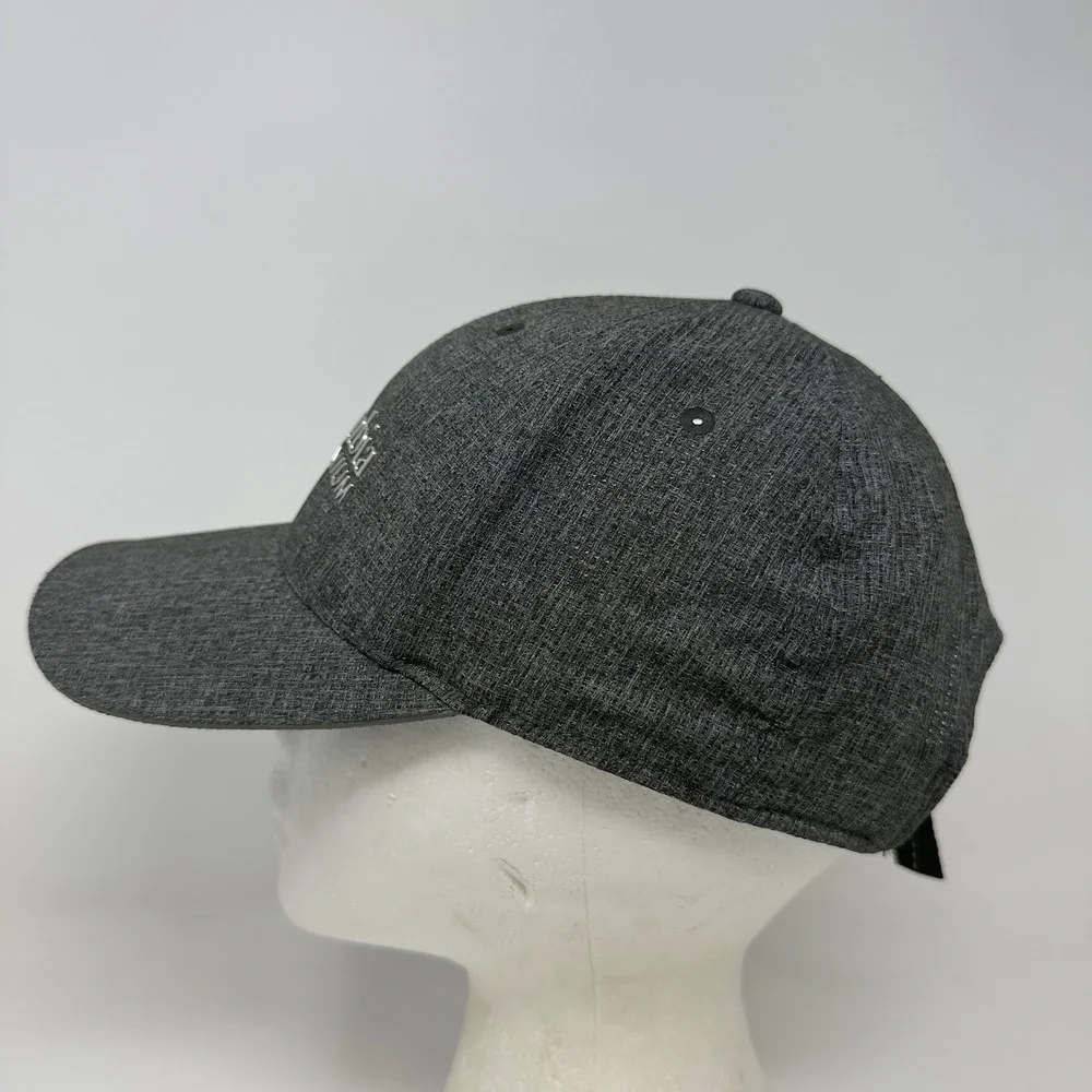 Columbia Titanium 110 Baseball Hat Cap‎ Heather Gray Adjustable Strap Outdoor